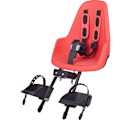 Miniatyrbillede 1 af 3: Bobike Front Børnecykelsæde One Mini Rød Max 11 kg Dreng