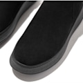 Miniatyrbillede 5 af 6: Fitflop F-mode Suede Flatform Zip Ankle Støvler Sort EU 37 Kvinde
