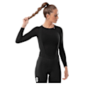 Miniatyrbillede 1 af 3: Siroko Srx Pro Team Langærmet Baselayer Sort S-M Kvinde