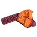 Miniatyrbild 3 av 5: Deuter Exosphere-6° Sl Sovsäck Röd Short / Right Zipper