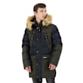 Miniatyrbillede 6 af 7: Superdry Jakke Rookie Colour Block Down Grøn S Mand