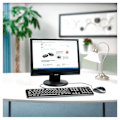 Miniatyrbillede 7 af 8: Logitech Mus Og Tastatur Mk120 Combo Sort US QWERTY