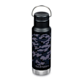 Miniatyrbillede 1 af 2: Klean Kanteen Rustfri Stål Flaske Insulated Classic 532ml Løkke Kasket Sort
