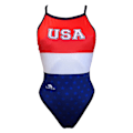 Pikkukuva 1 / 2: Turbo Uimapuku Usa Punainen 4XL Nainen