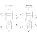 Miniatyrbillede 2 af 3: Plastimo Anchor Connector With Swivel Grå 6.0 mm