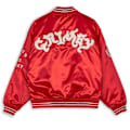 Miniatyrbillede 2 af 2: Grimey Causing Panic Satin Jakke Rød XL Mand