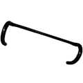Miniatyrbillede 1 af 3: Cannondale Handlebars Hollowgram Save Systembar 125 Mm Sort One Size / 420 mm