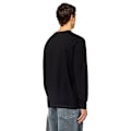 Miniatyrbillede 2 af 4: Diesel Langærmet T-shirt Just K2 Sort L Mand