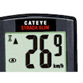 Miniatyrbillede 2 af 4: Cateye Cykelcomputer Rd310 Strada Slim Sort