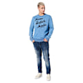 Miniatyrbillede 4 af 4: Superdry Sweatshirt Vintage Script Style Indg Blå XL Mand