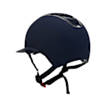 Miniatyrbillede 2 af 6: Equestro Hjelm Modello Eclipse Stone Mat Wide Visor (3 Padding)  53-55 cm