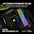 Miniatyrbillede 7 af 10: Corsair Vengance Rgb Rt Ryzen 64gb 2x32gb Ddr4 3600mhz Ram-hukommelse