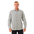 Miniatyrbillede 1 af 6: Rip Curl Classic Surf Checked Skjorte Med Lange ærmer Grå M Mand
