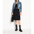 Miniatyrbillede 4 af 5: Armani Exchange Ærmeløs Kjole 6rya09_yn3pz Sort S Kvinde