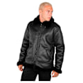 Miniatyrbillede 3 af 5: Alpha Industries B3 Fl Jakke Sort L Mand