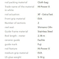 Pikkukuva 2 / 2: Shimano Fishing Curado Baitcasting-vapa Musta 2.13 m / 10-30 g