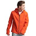 Miniatyrbillede 1 af 7: Superdry Regnjakke Med Fuld Lynlås Soft Shell Orange S Mand
