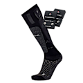 Pikkukuva 1 / 3: Therm-ic Lämmitettävät Pitkät Sukat Powersocks Set Heat Uni+s-pack 1200 Musta EU 42-44 Mies