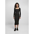 Miniatyrbillede 1 af 8: Urban Classics Lang Kjole Knit Sort S Kvinde