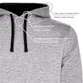 Miniatyrbillede 3 af 4: Kruskis Hættetrøje Problem Solution Smash Two-colour Grå 2XL Mand