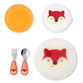 Miniatyrbillede 1 af 2: Skip Hop Ræv Zoo Table Ready Mealtime Set