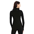 Miniatyrbillede 2 af 8: Icebreaker Hættetrøje Zone Knit Insulated Sort S Kvinde