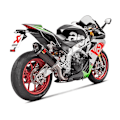 Pikkukuva 3 / 5: Akrapovic Line Carbon Rsv4/tuono V4 17-18 Ref:s-a10so9-rc Ei-homologoitu Slip-on äänenvaimennin Musta Not Homologated