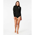 Miniatyrbillede 4 af 4: Rip Curl Langærmet Neoprendragt Med Brystlynlås G-bomb 2.0 Spr 1 Mm Espring Sort 4