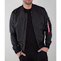 Miniatyrbillede 5 af 7: Alpha Industries Ma-1 Tt Jakke Sort M Mand