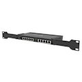 Miniatyrbillede 2 af 7: Mikrotik Rb4011lgs+rm 10 Ports Hub Switch Sort