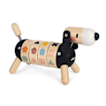 Miniatyrbillede 1 af 10: Janod Søde Kokon Former Og Farver Hund Beige,Sort 2-5 Years