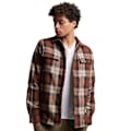 Miniatyrbillede 2 af 6: Superdry Wool Miller Overtrøje Brun M Mand
