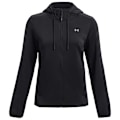 Miniatyrbillede 3 af 5: Under Armour Sweatshirt Med Fuld Lynlås Essential Swacket Sort XS Kvinde