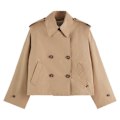 Miniatyrbillede 1 af 4: Scotch & Soda 177584 Regnfrakke Beige XS Kvinde