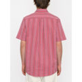 Miniatyrbillede 1 af 7: Volcom Newbar Stripe Kortærmet Skjorte Rosa S Mand
