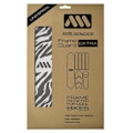 Miniatyrbillede 1 af 3: All Mountain Style Frame Guard Extra Stickers Honeycomb Hvid