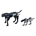 Miniatyrbild 3 av 5: Transformers Hemlig Agent Ravage Krig Från Cybertron 15 Cm Svart