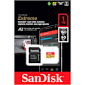 Miniatyrbillede 3 af 5: Sandisk Hukommelseskort Micro Sdxc V30 A2 1tb Extreme Sort