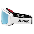 Miniatyrbillede 3 af 4: Briko Vulcano Sharp Lite Skibriller Sort Purple Mirror/CAT2