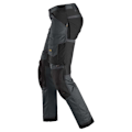 Miniatyrbillede 5 af 5: Snickers Workwear Allroundwork Elastic Bukser Sort 048