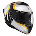 Miniatyrbild 1 av 9: Mt Helmets Atom Ii Sv Emalla Modulär Hjälm Svart XL