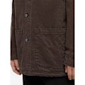 Miniatyrbillede 7 af 10: Dickies Duck High Pile Fleece Line Chore Jakke Brun XL Mand