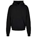 Miniatyrbillede 3 af 6: Build Your Brand Hættetrøje Ultra Heavy Cotton Box Sort S Mand