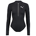 Miniatyrbillede 1 af 2: Puma Forreste Zip Suit Kvinde Surf Sort XS