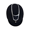 Miniatyrbillede 3 af 6: Equestro Hjelm Modello Eclipse Plain Velvet (3 Padding)  59-61 cm