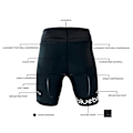 Miniatyrbillede 4 af 6: Blueball Sport Shorts Running Pocket Sort S Mand
