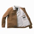 Miniatyrbillede 3 af 3: West Coast Choppers Jakke Sherpa Lined Canvas Brun 3XL Mand