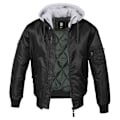 Miniatyrbillede 1 af 2: Brandit Ma1 Jakke Sort 3XL Mand