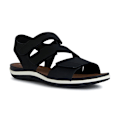 Miniatyrbillede 3 af 6: Geox D35r6a000ek Vega Sandaler Sort EU 40 Kvinde
