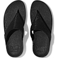 Miniatyrbillede 3 af 5: Fitflop Lulu Shimmerlux Toe-post Sandaler Sort EU 41 Kvinde